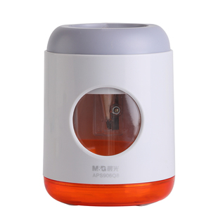 晨光卷笔刀你好火星宇航员电动削笔机转笔刀小学生用铅笔刀幼儿园男女孩儿童电动削笔刀美术用削笔器学习用品