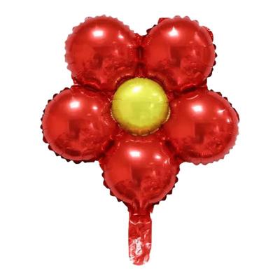 铝箔气球圆形五瓣花新款