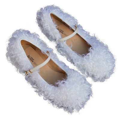 Le'Murmure毛毛鞋女外穿中跟