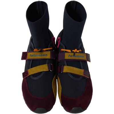 【博主同款】fafamoon设计师品牌秋冬时尚舒适撞色袜筒休闲鞋子