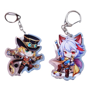 新王者荣耀书包小挂件钥匙扣亚克力射手马可波罗百里守约游戏周边