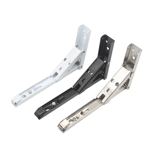 不锈钢三角架壁挂墙桌搁板书架墙上承重置物三角支架折叠支架托架