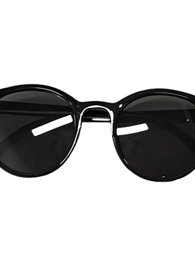 【简约百搭】墨镜女可爱小圆框