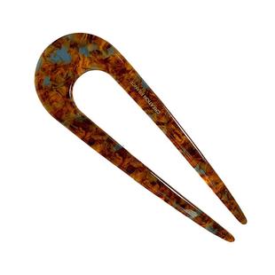 U型发簪女高级感新中式丸子头盘发神器古风日常u型簪子盘发器头饰