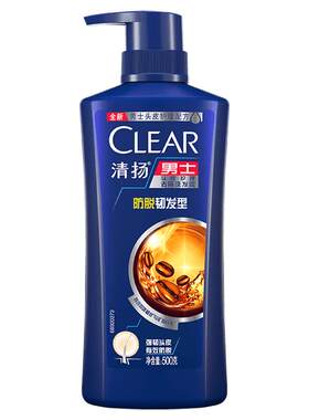 清扬洗发水男士防脱韧发去屑清爽