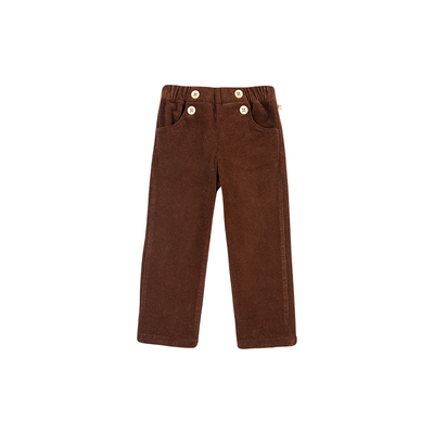 WirraWirra北欧风宝宝复古修身灯芯绒长裤24新款男女童休闲小脚裤