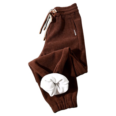 慕思雨~加绒卫裤灯芯绒休闲裤子