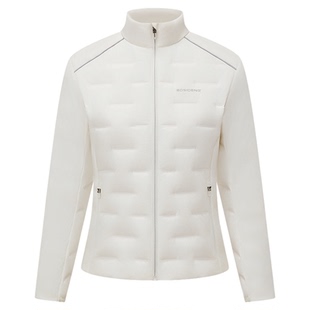 【90鹅绒】波司登2025秋新款女短款立领修身轻薄羽绒服运动高尔夫