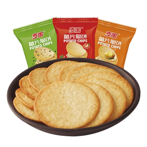 麦喔网红薯片饼干零食500g