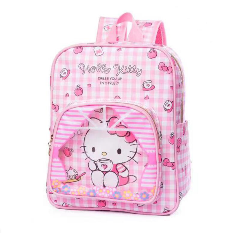 卡通幼儿园儿童书包女孩KT猫背包