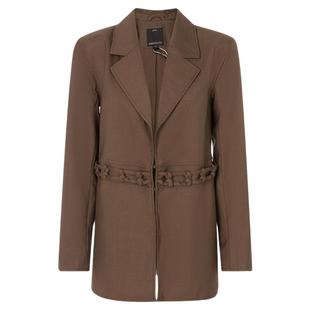 C/MEO 纯色腰部结式设计女士日常休闲西服外套