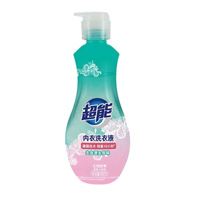 超能内衣洗衣液860g瓶装