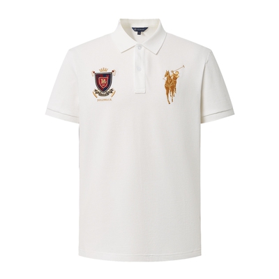 男士短袖polo衫抗皱宽松上衣潮