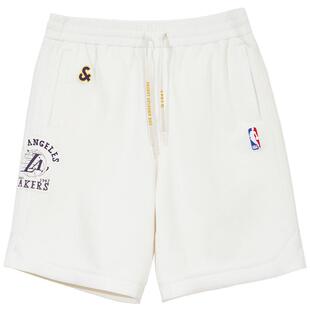 杰克琼斯男装NBA联名湖人队篮球潮流运动风短裤子五分裤2025年秋