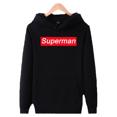 superman秋冬日系潮牌套头卫衣