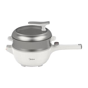 美的钛陶电炒锅家用一体式不粘电锅炒煮两用多功能煮锅2026新款