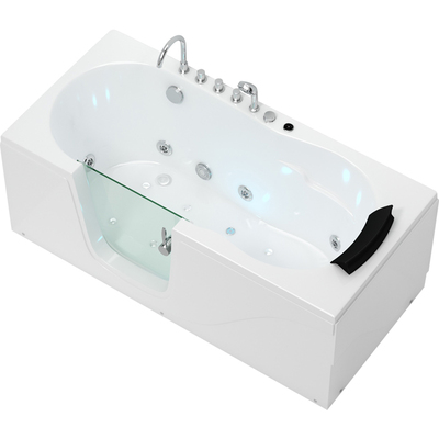 无障碍步入式家用老人躺式浴缸