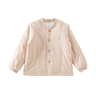 童泰婴儿棉袄内胆宝宝薄棉棉服纯棉男童女童夹棉上衣秋冬校服神器