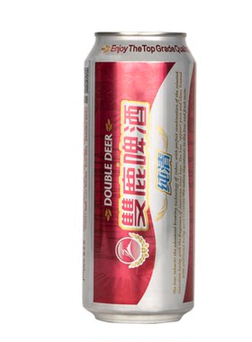 温州特产双鹿啤酒原浆500ml
