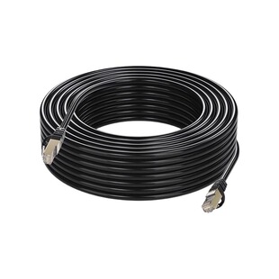 安网线家用千兆连接线六6五5类电脑路由器宽带监控网络线室外防水