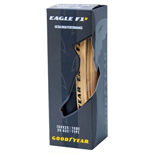 固特异Goodyear Eagle F1R公路自行车700c开口外胎防刺折叠黄色胎