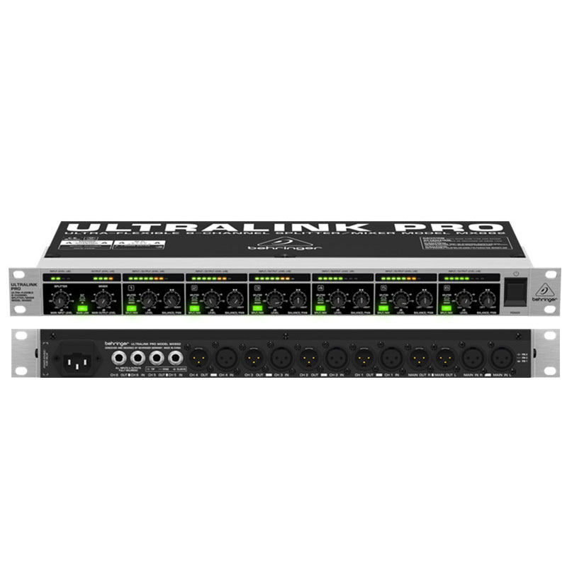Behringer百灵达 MX882 MS8000 DS2800 音频信号分配器电子音分器