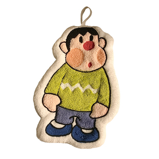 可爱卡通擦手巾挂式家用超强吸水速干卫生间加厚洗手毛巾厨房抹布