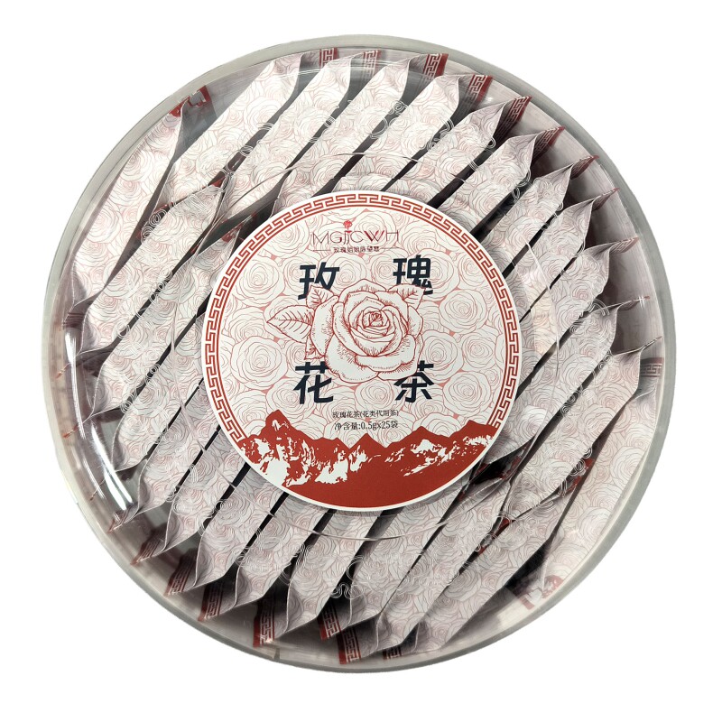川西高原大朵玫瑰花茶