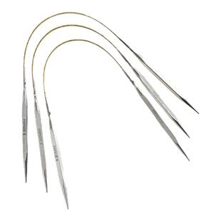 芙拉达袖珍方针可拆卸环形针不锈钢针diy编织袖子袜子玩偶循环针