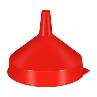 特大号漏斗红色塑料漏斗大口径家用白色大号分装器加厚工业级滤斗