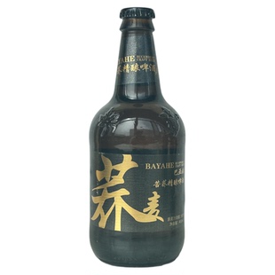 巴亚赫苦荞精酿啤酒450ml玻璃瓶酒精度3.3度原麦汁浓度9