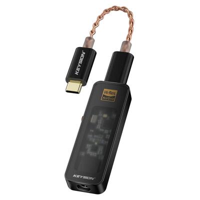 TYPEC小尾巴DAC解码器HIFI耳放