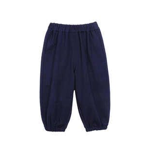 小O爸男婴童 宝宝春季裤子2026新款男宝卫裤婴儿春装灯笼运动裤