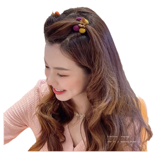 可爱樱桃小抓夹边夹侧边公主头夹子刘海发夹女前额秋冬头饰品发卡