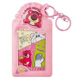 迪士尼米奇小学生证件套校园卡套女生卡通创意饭卡门禁保护套男孩高颜值便携地铁公交卡套带挂绳减压立体卡壳
