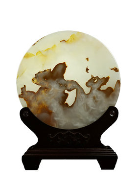 平安扣家居客厅酒柜博古架装饰品