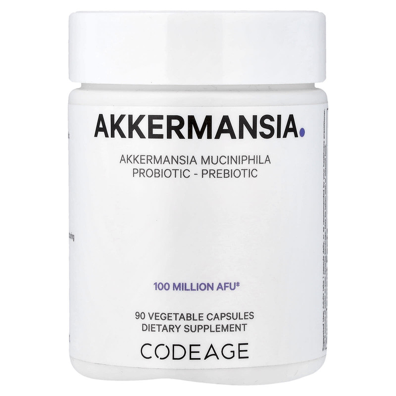 Codeage Akk瘦子菌1亿AFU嗜粘蛋白艾克曼菌特添益生元