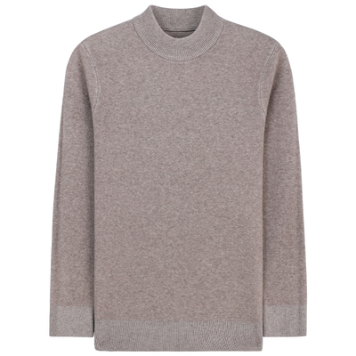 【绵羊毛】半高领加厚毛衣