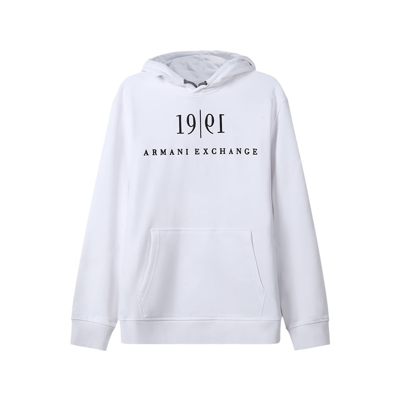 【自营】Armani Exchange 男士连帽卫衣帽衫 6KZMFM ZJ6HZ阿玛尼