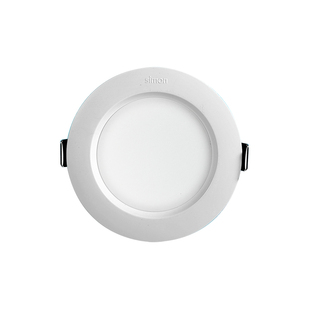 西蒙照明led灯具CD20超薄防眩3W/5W筒灯开孔7.5公分嵌入式筒灯