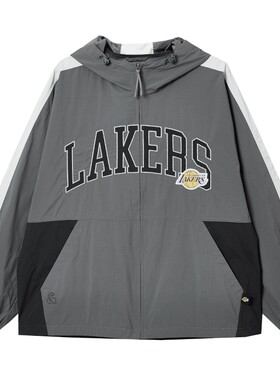 【原纱防晒】杰克琼斯春季NBA联名款湖人队夹克外套装饰226221010