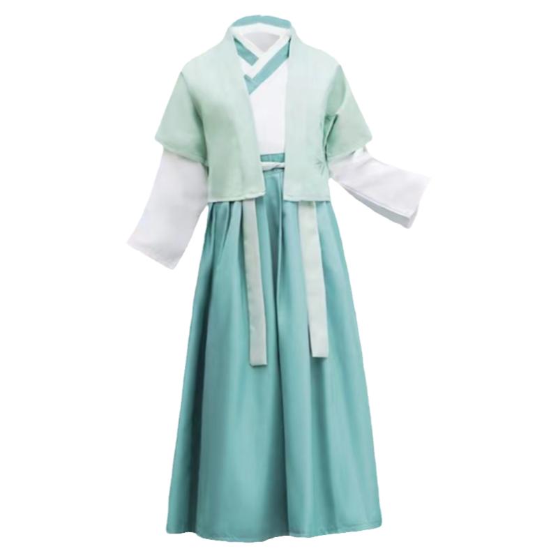 儿童国学服汉服女童书童中国风演出服男童古装表演服三字经幼儿园