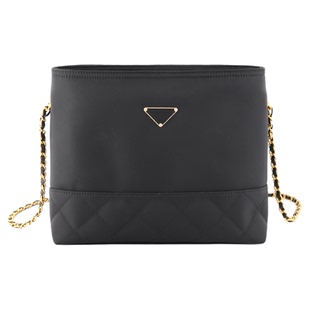 【新年礼物】Oinny高级迷你精致黑色包包链条包斜挎新款女包6922