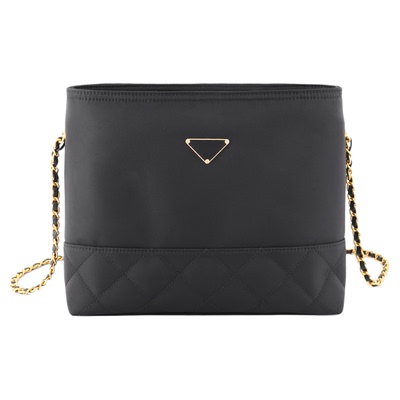 【新年礼物】Oinny高级女式迷你好看黑色包包链条包斜挎女包6922