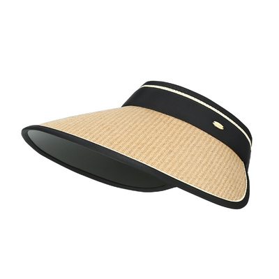 Cacuss遮阳帽休闲女夏可卷大帽檐