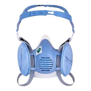 宝顺安防尘口罩kn100防工业粉尘打磨装修煤矿井下硅胶可调节面罩