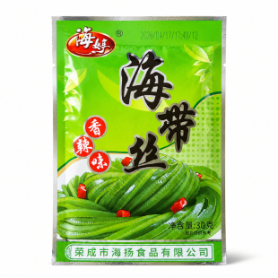 香辣海带丝开袋即食零食爽口开胃下饭菜休闲速食菜山东咸菜榨菜丝