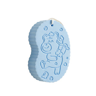 日康婴儿洗澡搓泥海绵儿童搓澡 巾下灰神器宝宝柔软沐浴专用棉擦