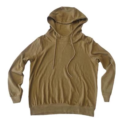 加厚修身双面德绒连帽卫衣钕