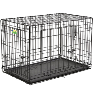 中西【Midwest】大中犬狗笼子室内可折叠不易锈碳钢边牧金毛柴